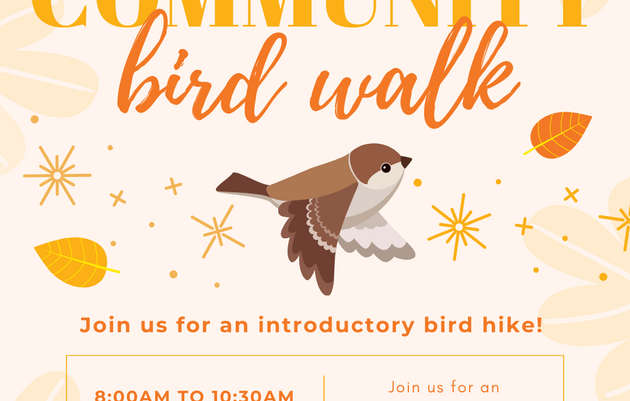 Community Bird Walk | Paseo de aves comunitario