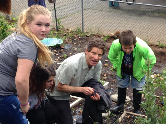 Paradise students create native habitat on campus